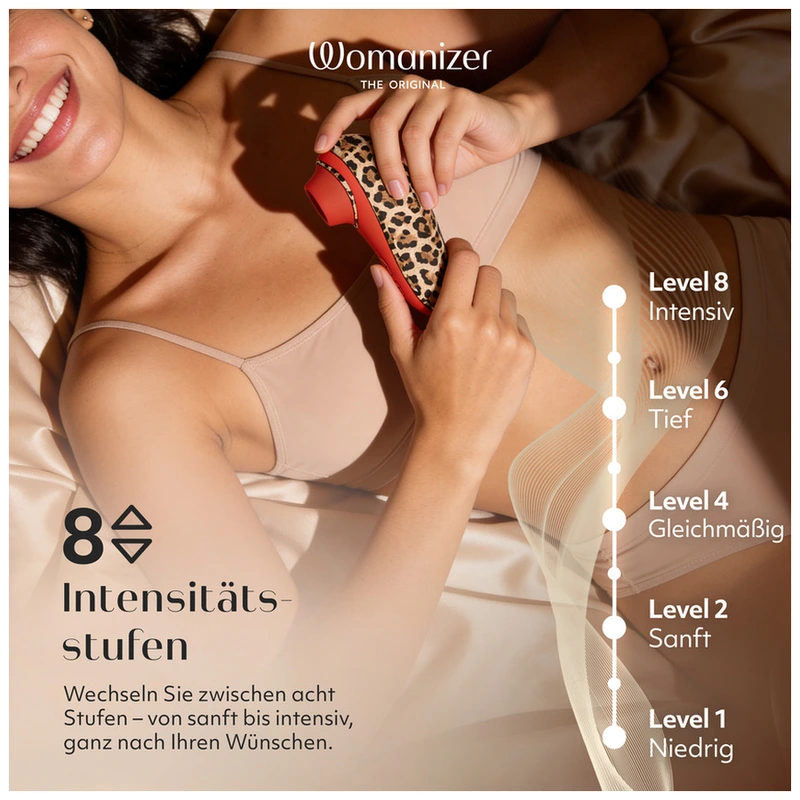 Womanizer - liberty 2 clitoral stimulator leopard print 17