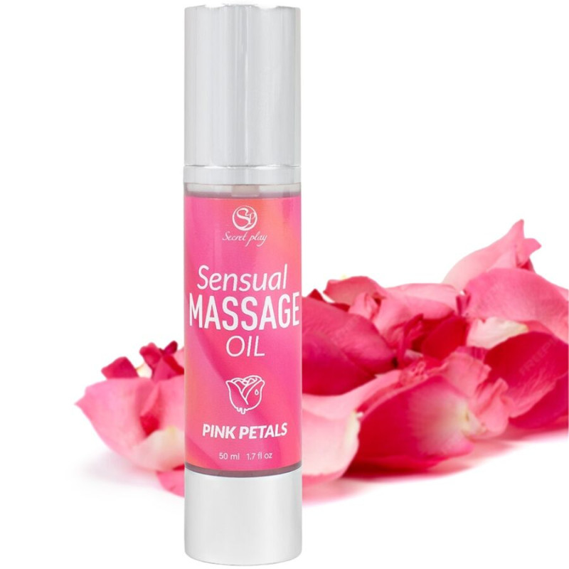 Secretplay - pink petals massage oil 2