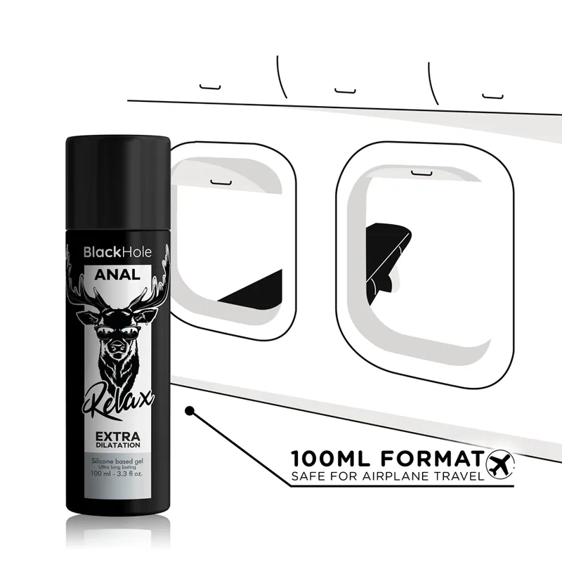 Black Hole Gel Silicone Base Anal Dilation 100 Ml 4