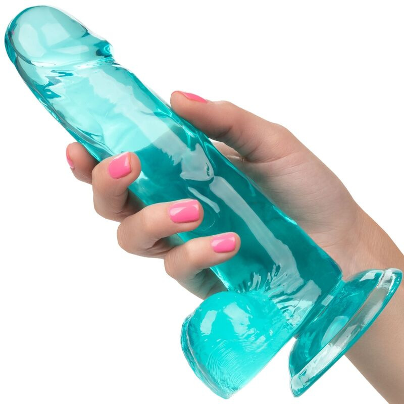 Calexotics - size queen dildo blue 15.3 cm 3