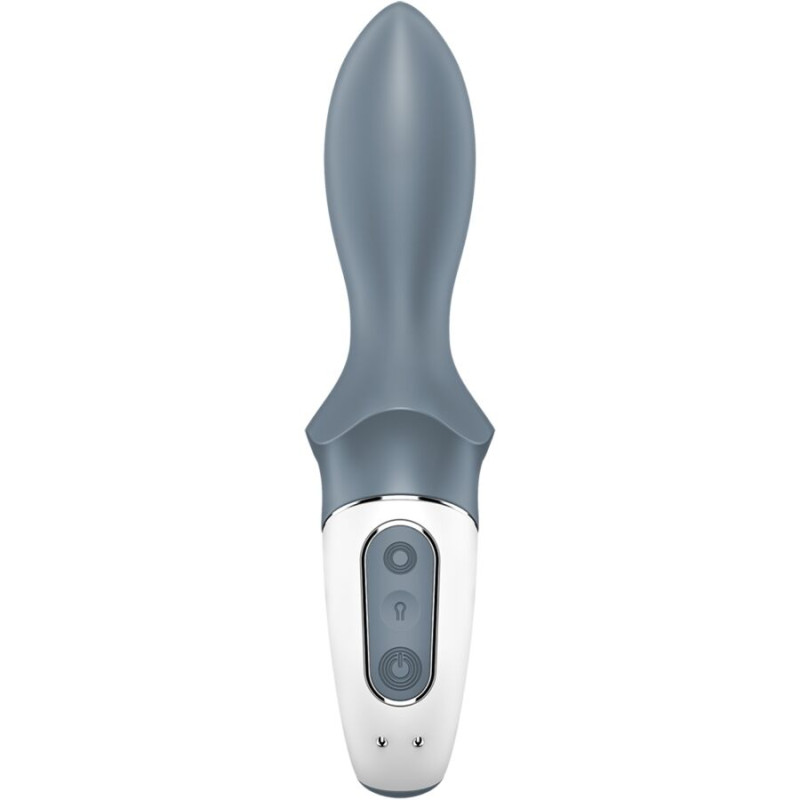 Satisfyer - air pump booty 1 anal inflatable vibrator grey 1