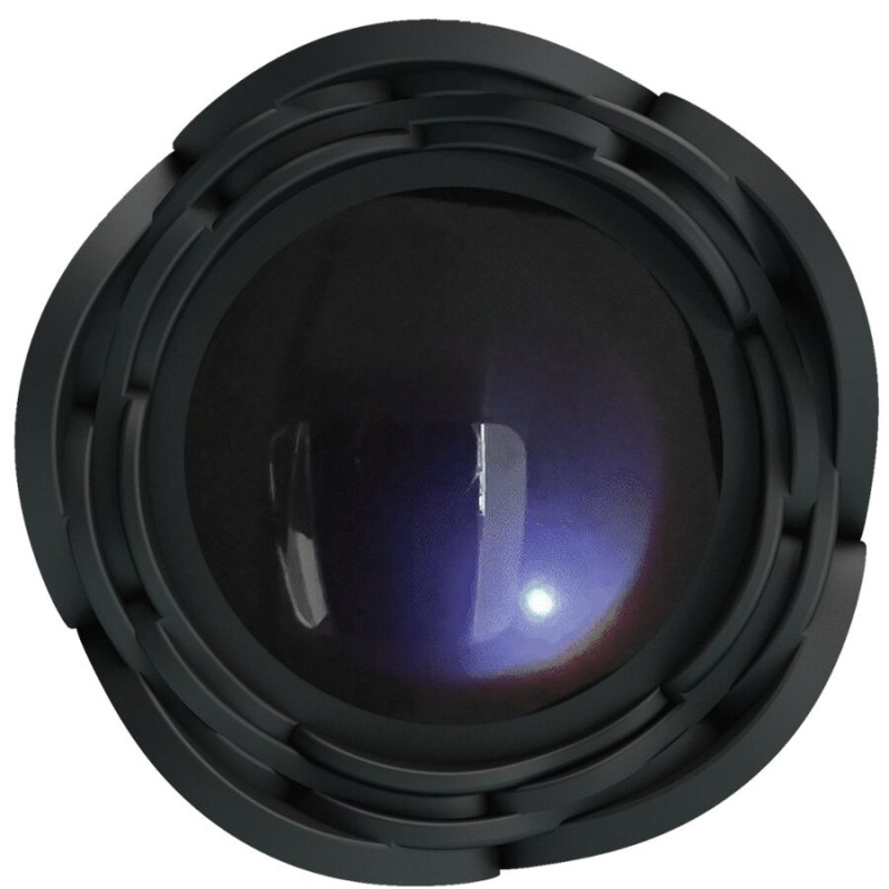 Pretty love - olman anal plug with led light black 8.8 cm 2