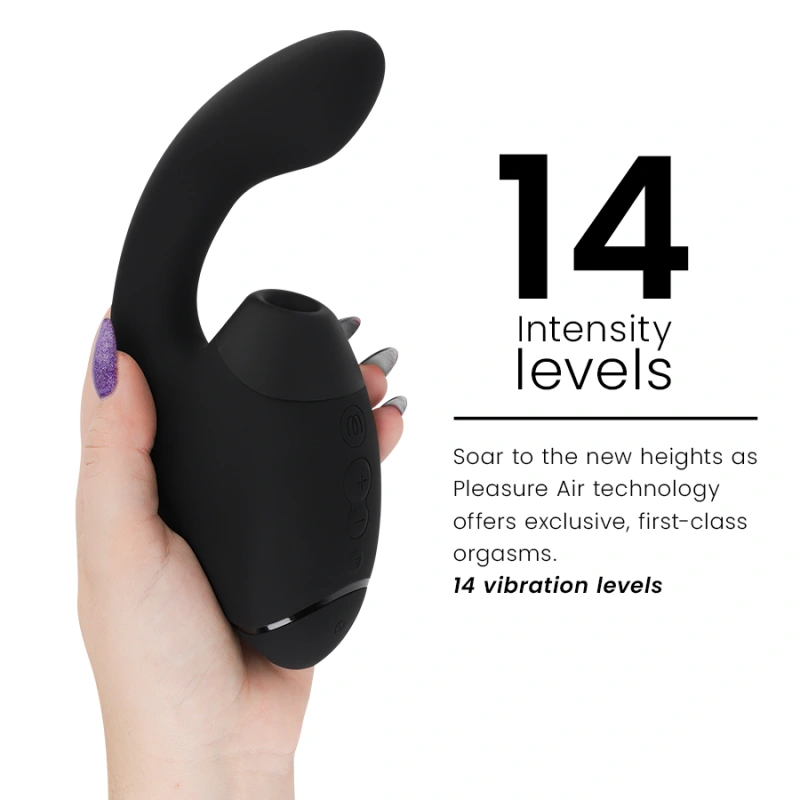 Womanizer - duo next dual clitoral & g-spot stimulator black 4