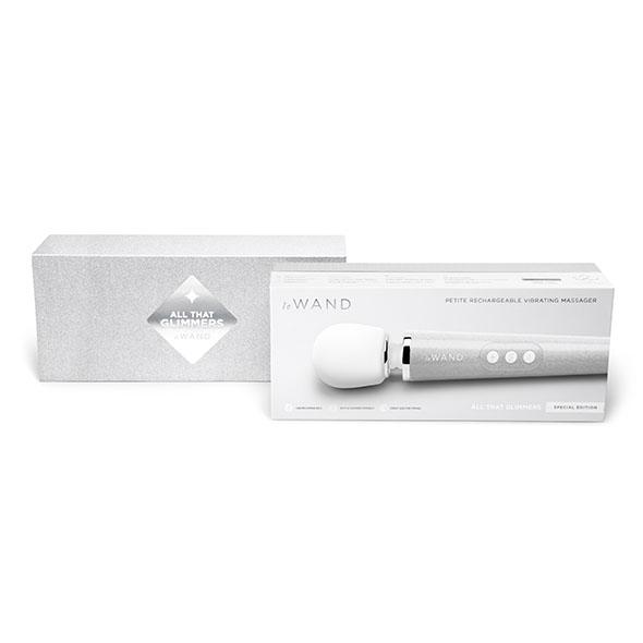 Le Wand - Petite All That Glimmers Rechargeable Vibrating Massager White