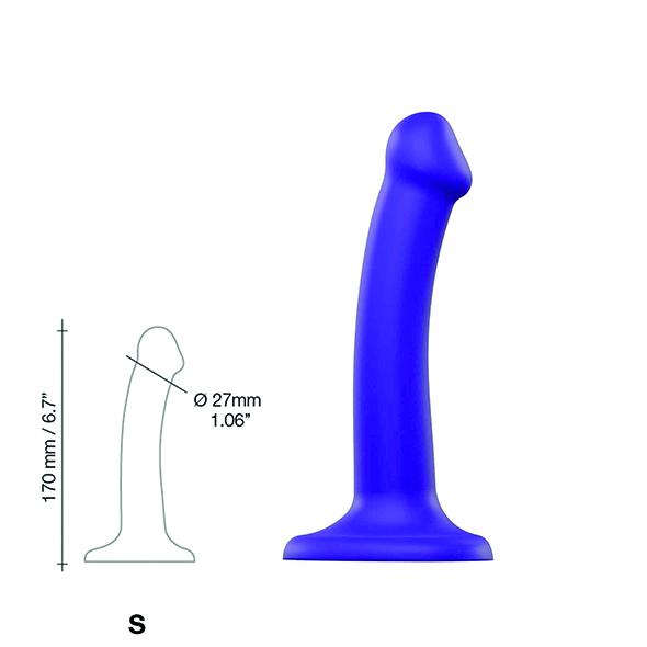 Strap-On-Me - Semi-Realistic Dual Density Bendable Dildo Pur 5