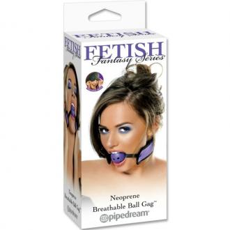 Fetish Fantasy Breathable Ball Gag - Purple