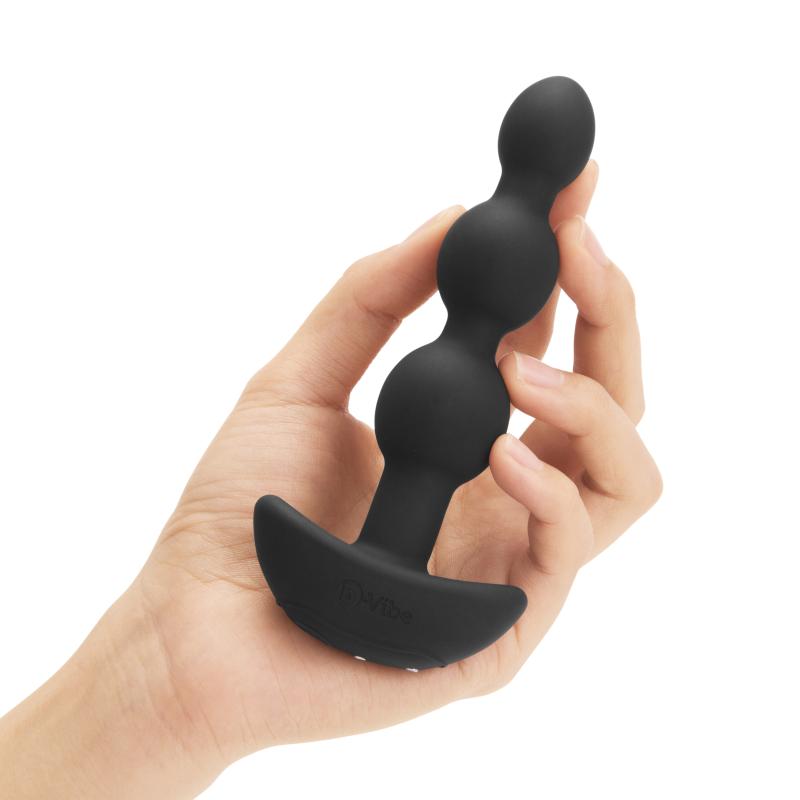 B-Vibe - Triplet Anal Beads Black 3