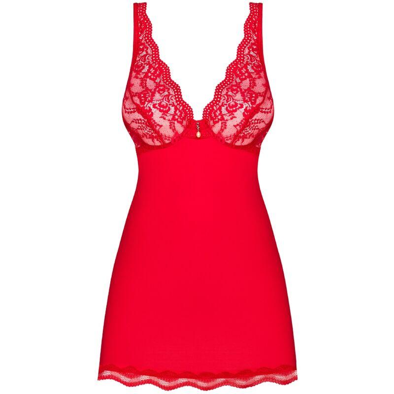 Obsessive - Luvae Babydoll & Thong Red S/M
