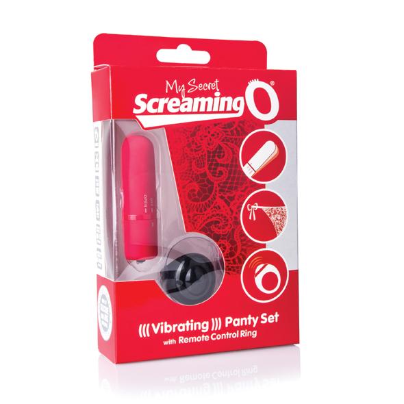 The Screaming O - Remote Control Panty Vibe Red - Vibračné Nohavičky 6