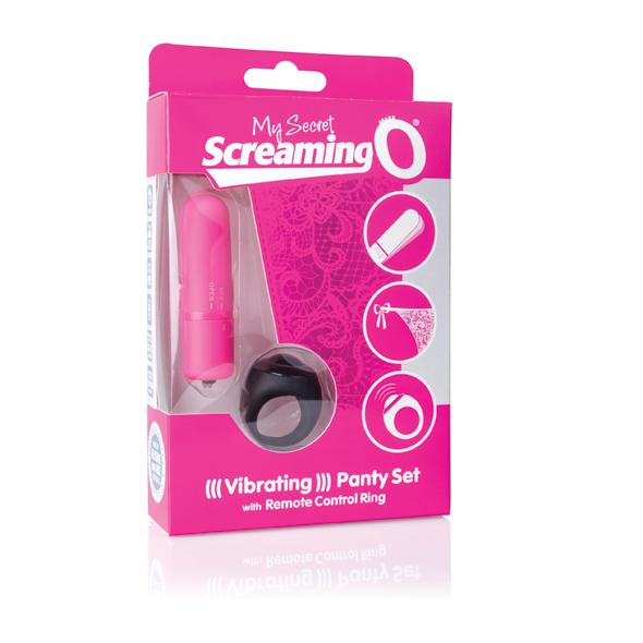 The Screaming O - Remote Control Panty Vibe Pink - Vibračné Nohavičky