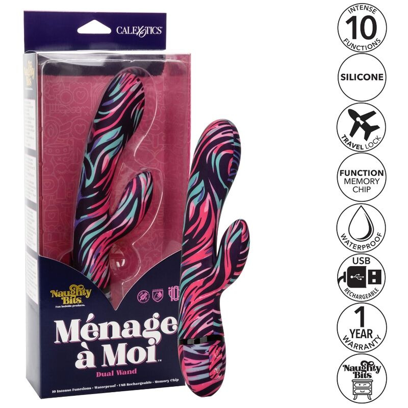 Calexotics - menage a moi dual wand vibrator 2