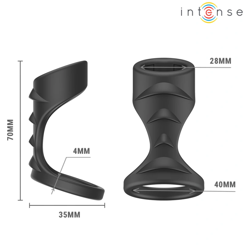 Intense - rory adjustable penis ring model 5 5