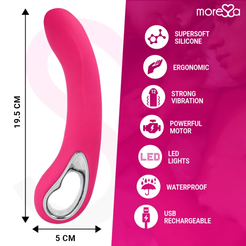 Amoressa Nelson Premium Silicone Rechargeable 3