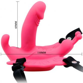 Ultra Passionate Butterfly Harness With Remote Control
