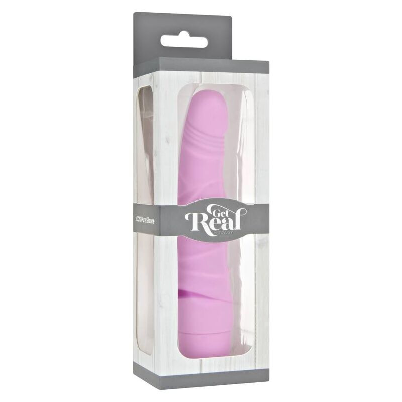 Get real - mini classic slim vibrator pink 2