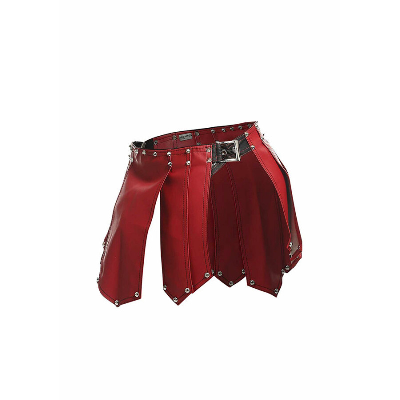 Mob - dngeon red romanda skirt one size 6