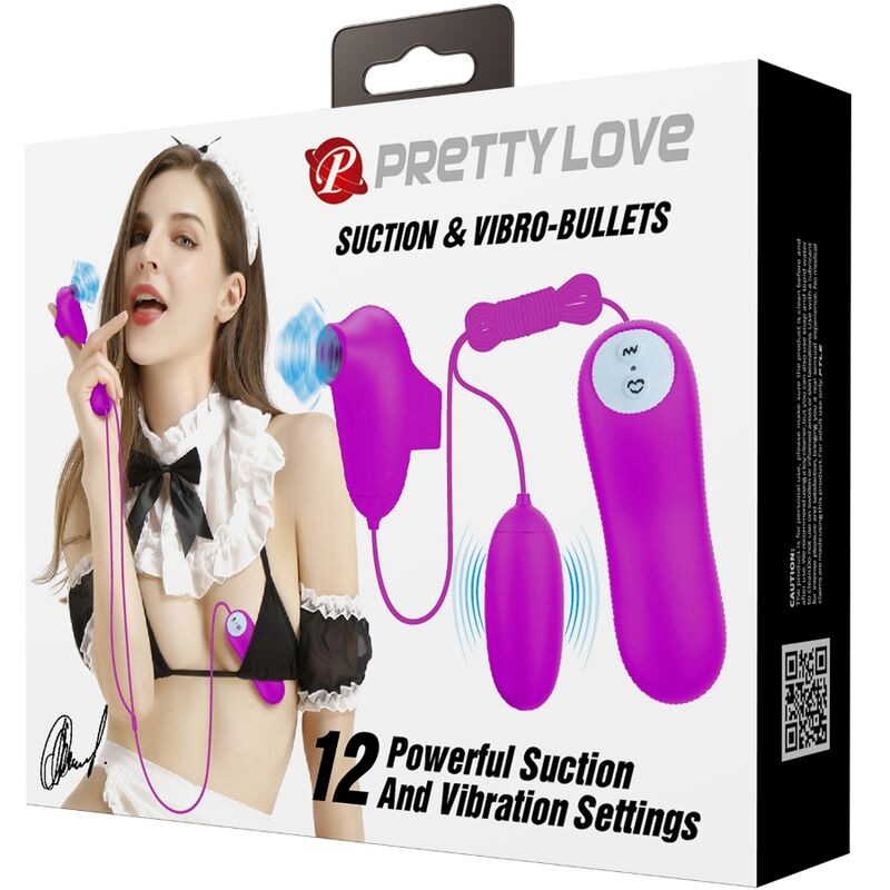 Pretty love - vibrating bullet and suction cup 5