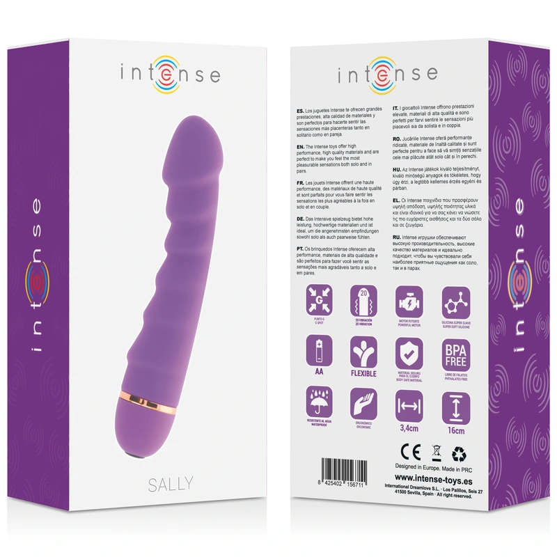 Intense - sally 20 speeds silicone lilac 4