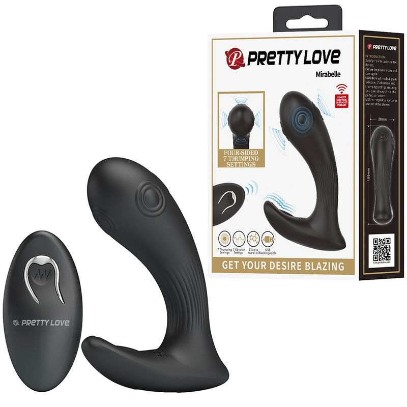 Pretty love - mirabelle prostate vibrator with remote control 1