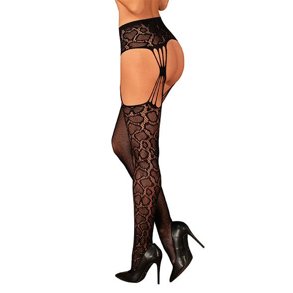 Obsessive - Garter Stocking Black S/M/L