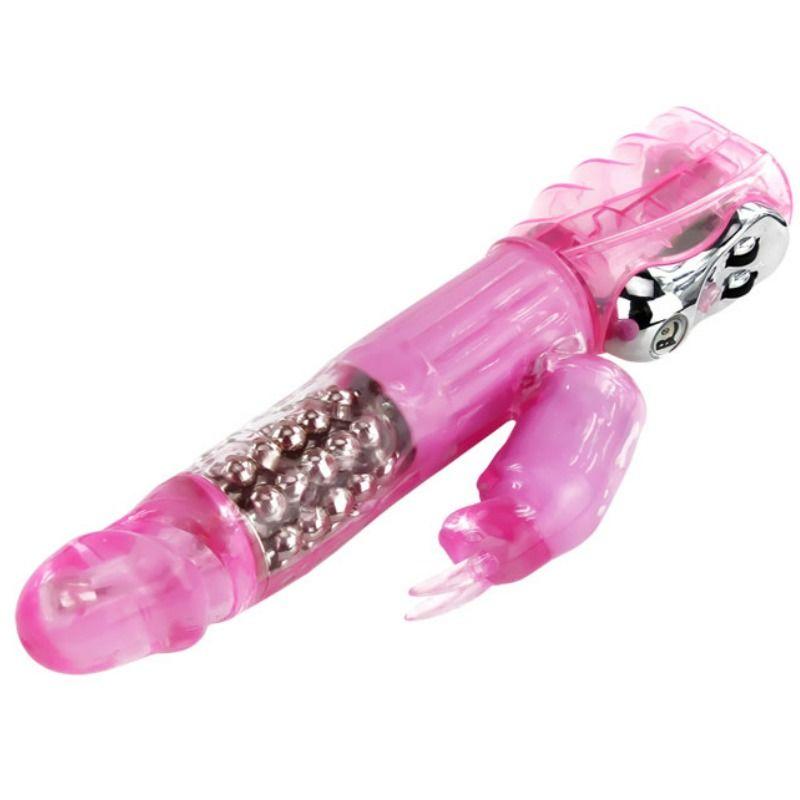 Vibrator With Clit Stimulation Multispeed Multirotation 1
