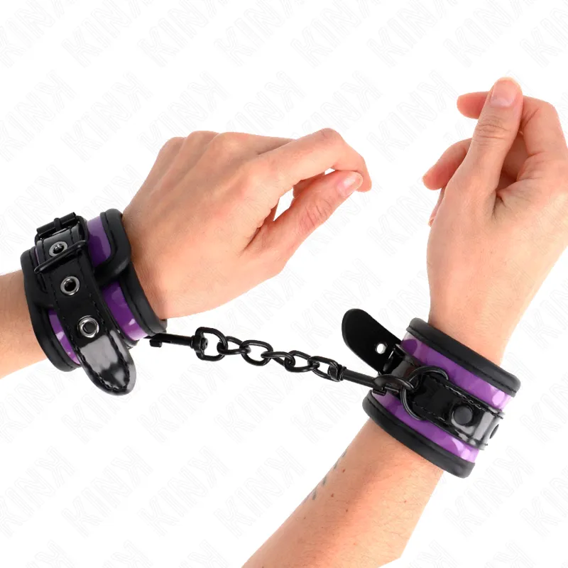 Kink - Neoprene Wrist Restraints Light Purple Ajustable 21-28 Cm X 5 Cm 2