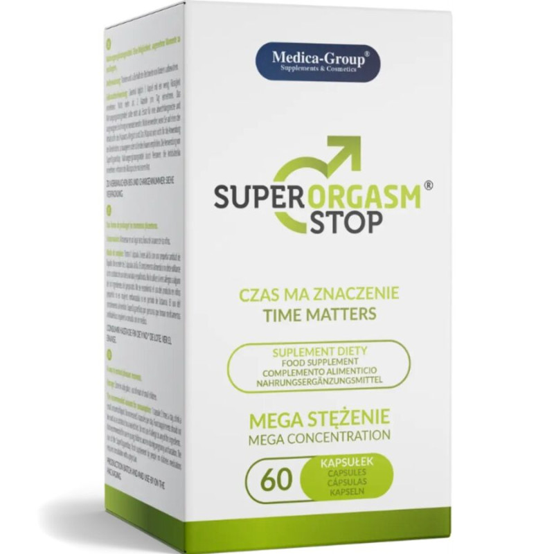 Medica group - super orgasm stop delay for men 60 capsules 1