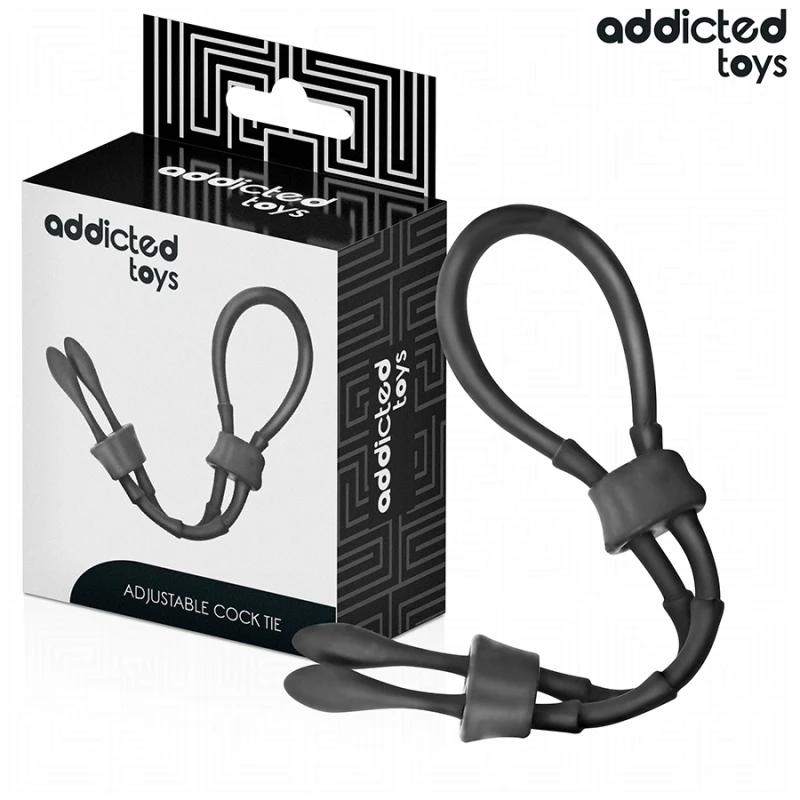 Addicted toys - adjustable silicone rope for the penis