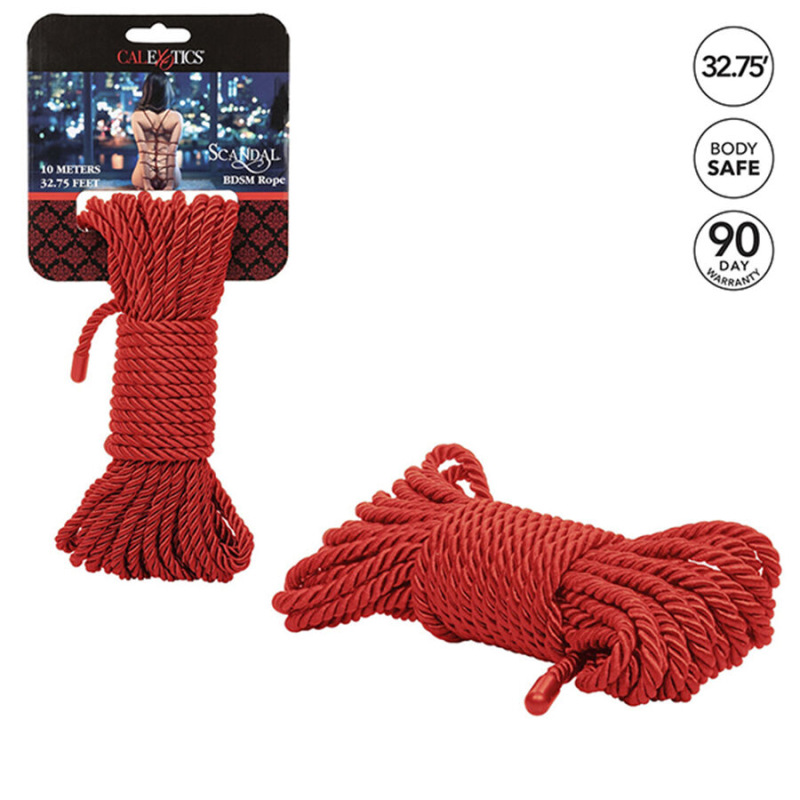 Calexotics - scandal red bdsm rope 10 m 2