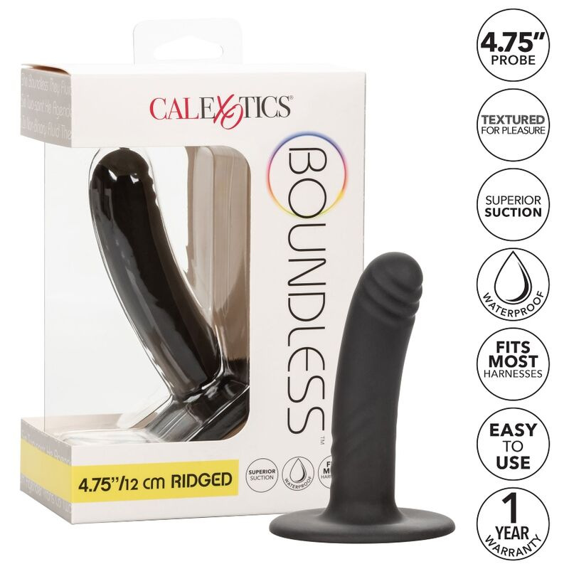 Calexotics - boundless dildo 12 cm compatible with harness 1