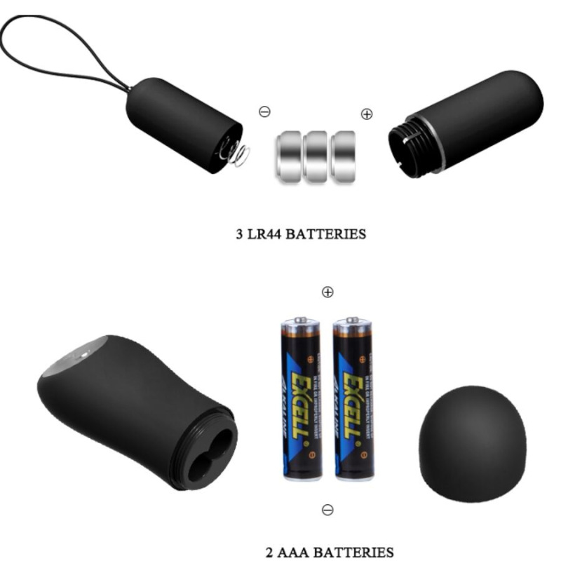 Baile - thong with vibrating bullet and remote control black 5