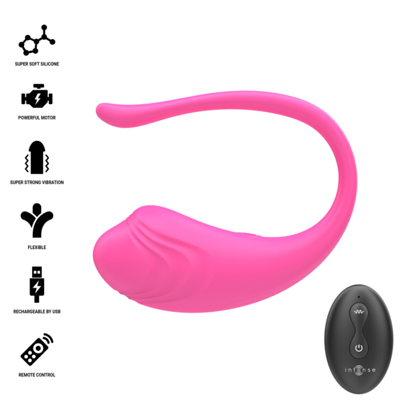 Intense - olivia pink vibrating egg with remote control 7