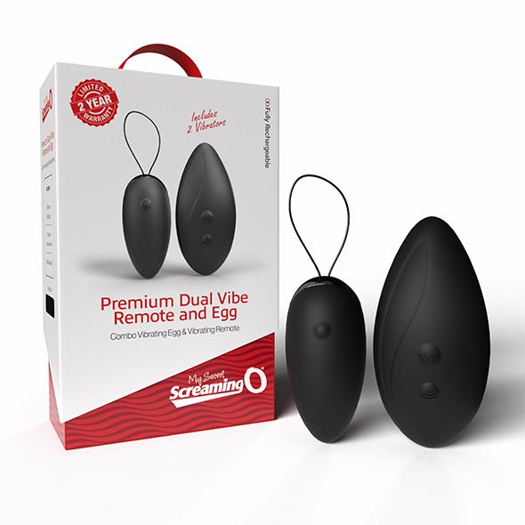 The Screaming O - Premium Dual Vibe Remote & Egg 10