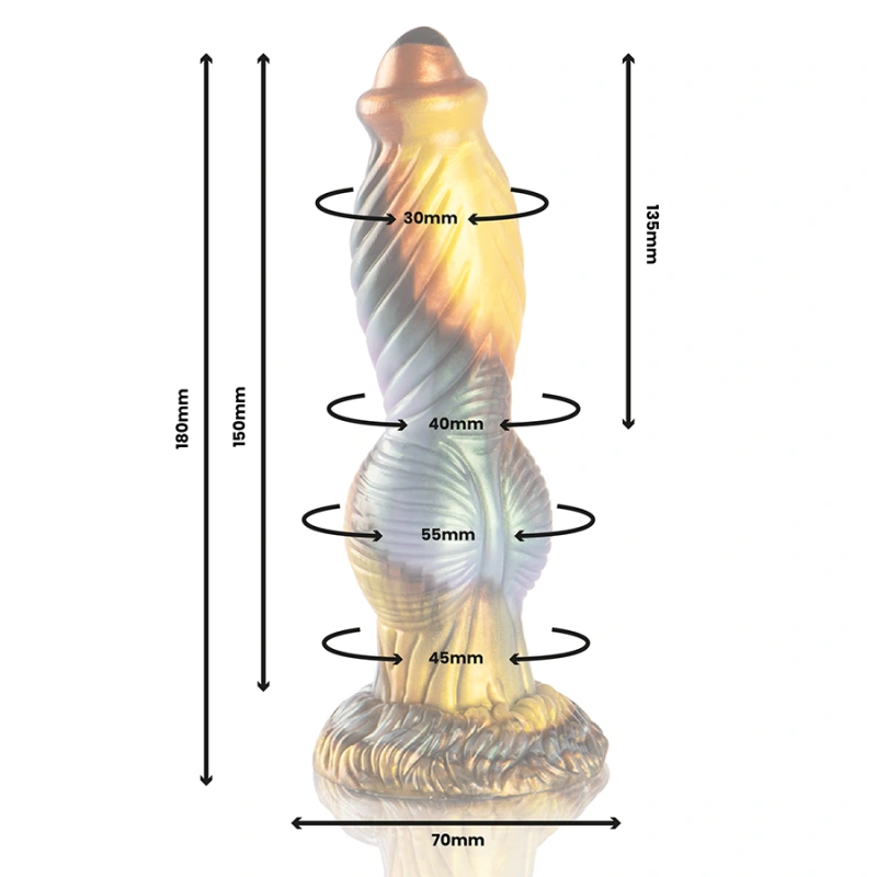 Epic - phoenix dildo the resurgence of pleasure rechargeable remote control 4