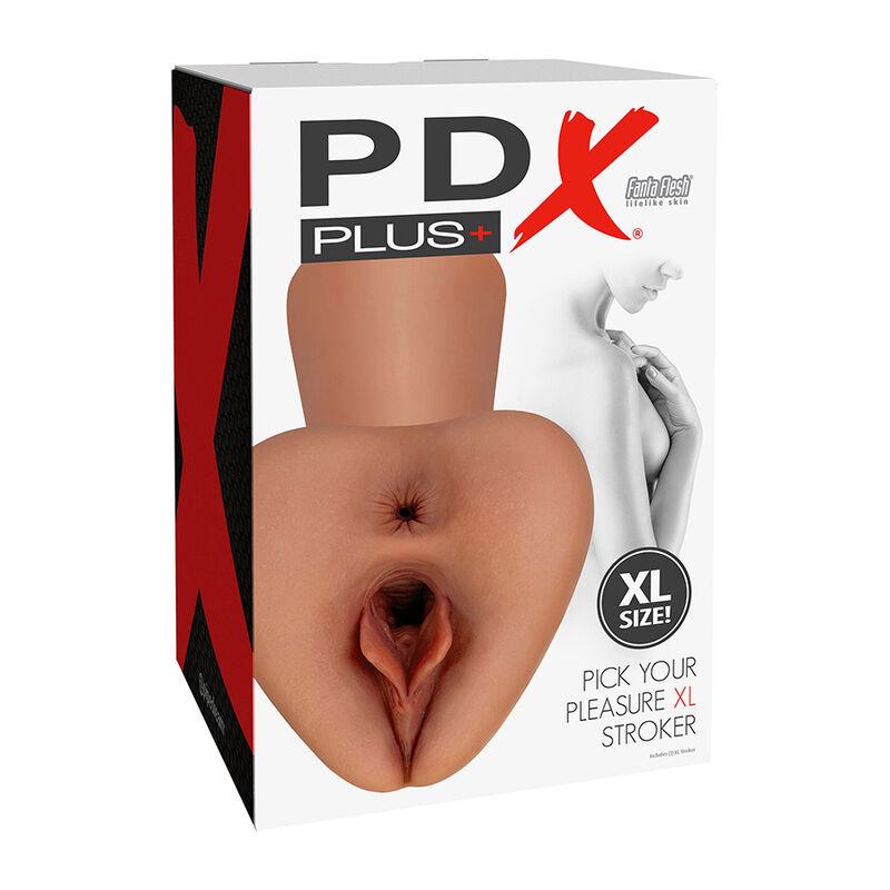Pdx Plus - Pick Your Pleasure Xl Realistic Stroker Brown 3