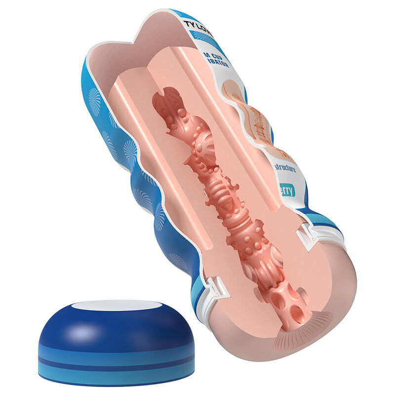 Pretty love - sherry vagina masturbator with suction cup and internal textures 4