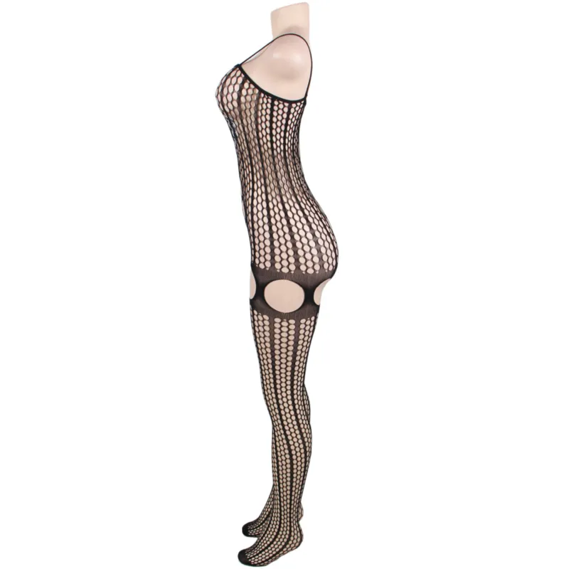 Queen Lingerie Open Crothless Bodystocking S-L