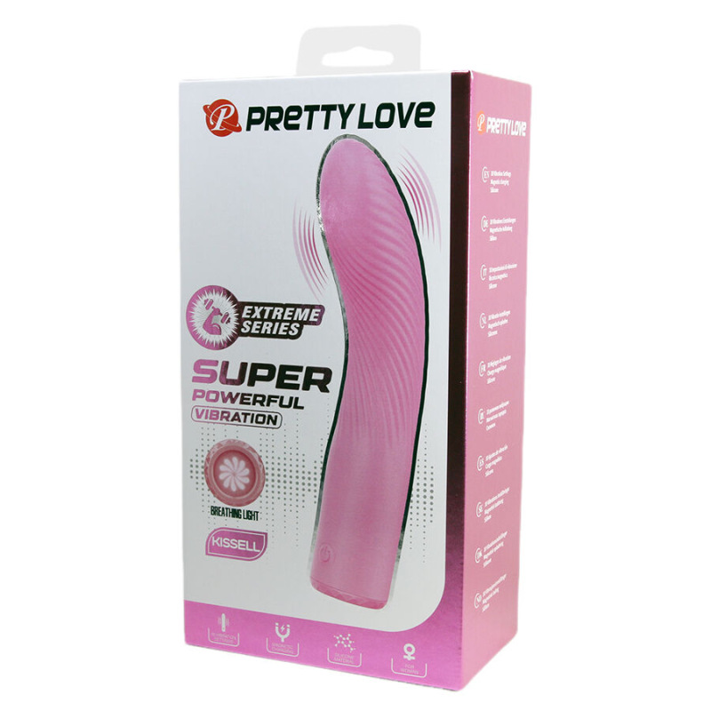 Pretty love - kisell g-spot pink vibrator 11