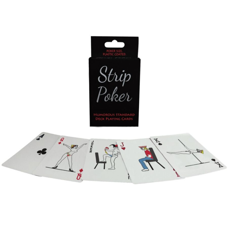 Kheper games - strip poker humorous deck playing cards