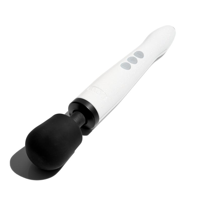 Doxy - Die Cast R Rechargeable Wand Massager Stardust White