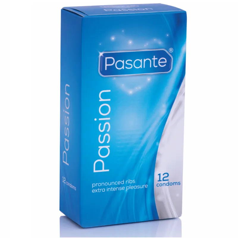 Pasante Through Dotted Condoms Ms Placer 12 Units - Kondómy