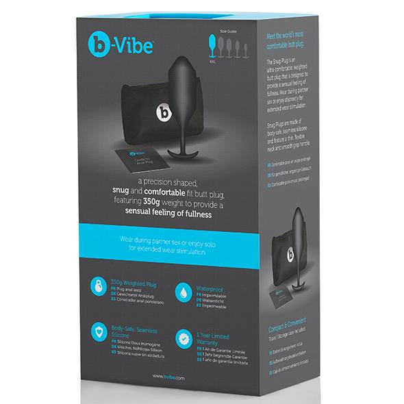 B-Vibe - Snug Butt Plug 5 Black 10