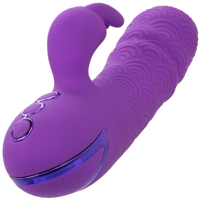 Calexotics - manhattan beach marvel vibrator rabbit purple by california dreaming 4