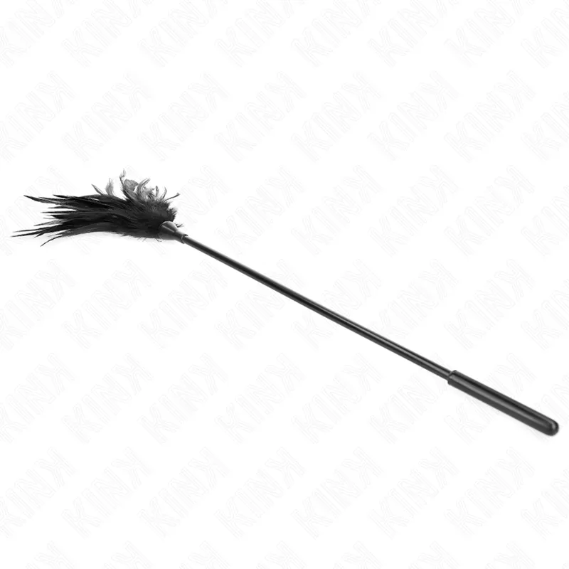 Kink - Multiple Black Tickle Feathers 45 Cm