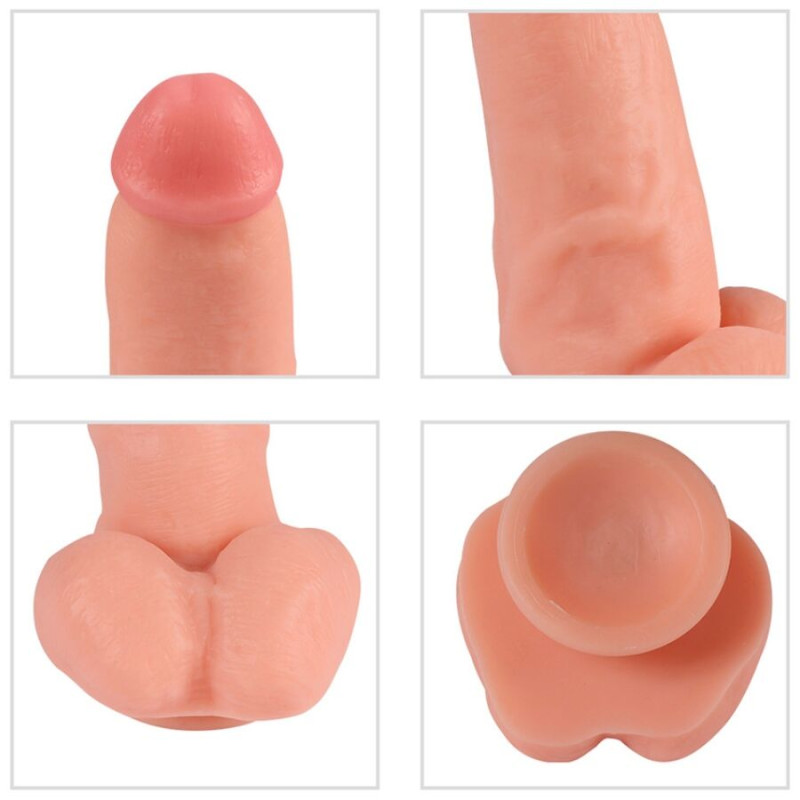 Shequ - red eagle vibrator dildo with remote control 17 cm 5