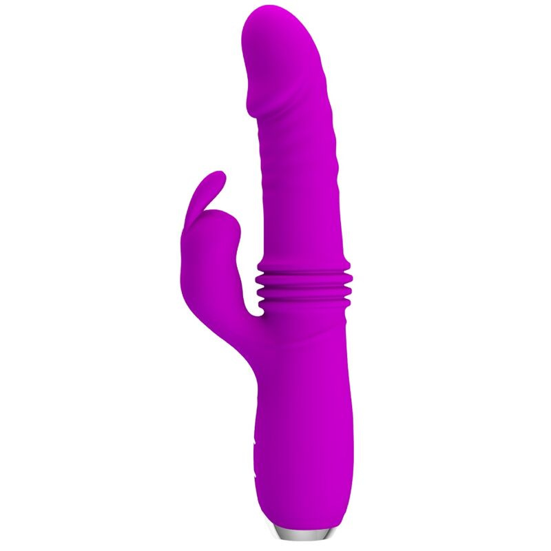 Pretty love - dorothy purple rechargeable rabbit vibrator 1