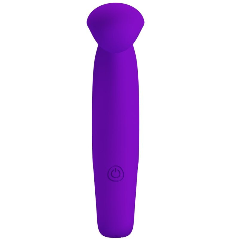 Pretty love - gorgon purple rechargeable finger vibrator 1
