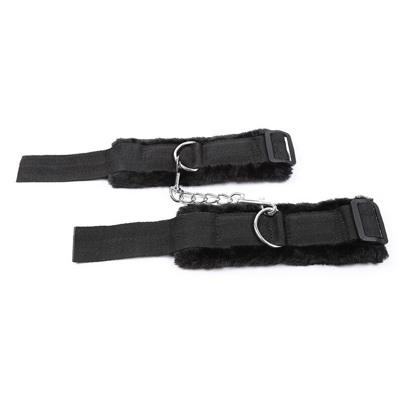 Ohmama Fetish Furry Lined Wrist Restraints 6