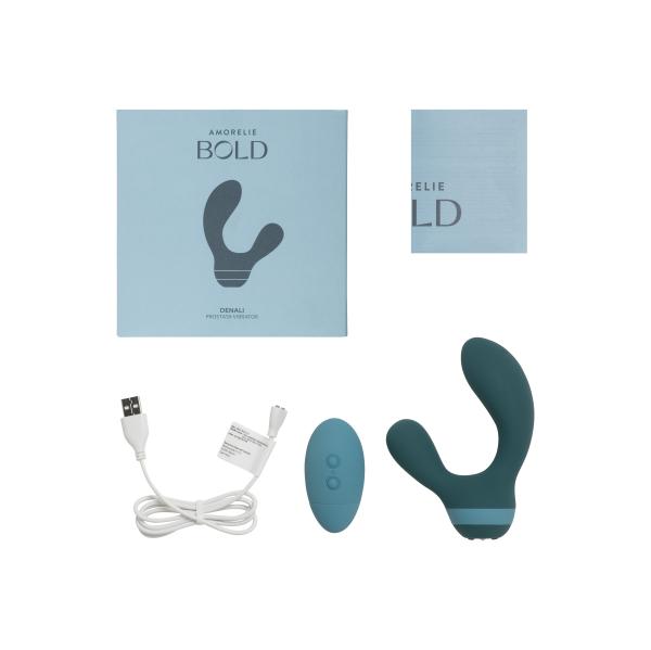 Amorelie Bold - Denali Prostate Vibrator Blue