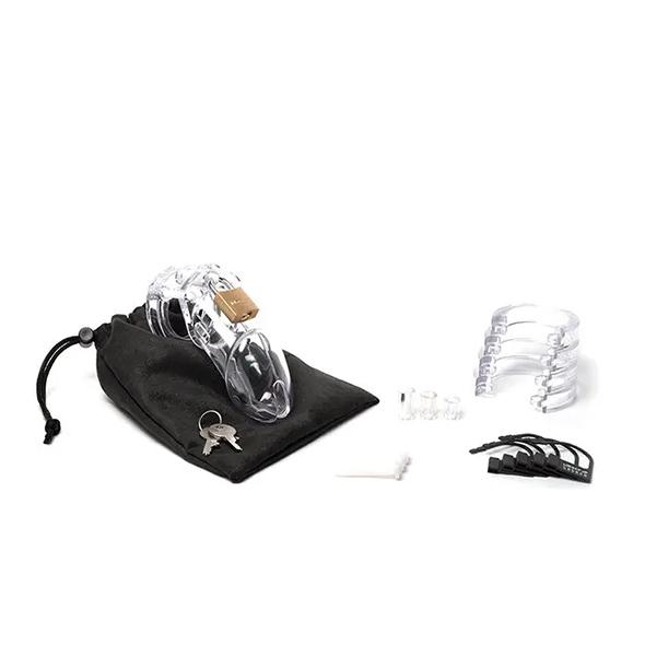 Cb-X - Cb-6000 Chastity Cock Cage Clear 37 Mm